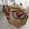 Benfica Theme Automatic Umbrella, Lightweight & Portable, 8 Rib, Perfect for Outdoor Travel, Birthdays, Christmas, Gifts.