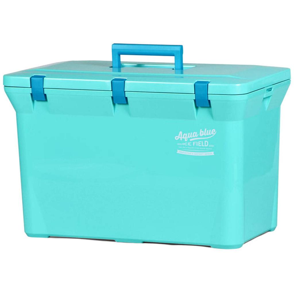 Shinwa Made In Japan Cooler Box Aqua Blue 37A Blue