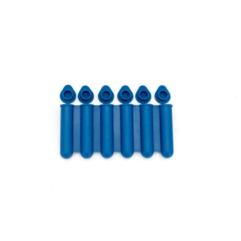 1PC food grade silicone 6 company long strip ice grid with cover mini popsicle stick sub-model ice strip mold