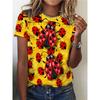 Women's Round Neck Short Sleeve T-Shirt