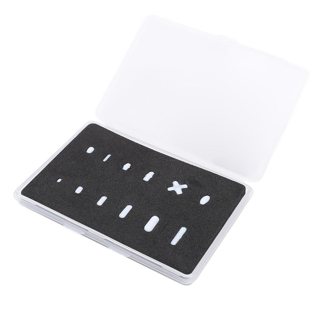 12-teiliges Set Magnetrührstäbchen PTFE Magnetrührer Rührer Rührstab für das Labor