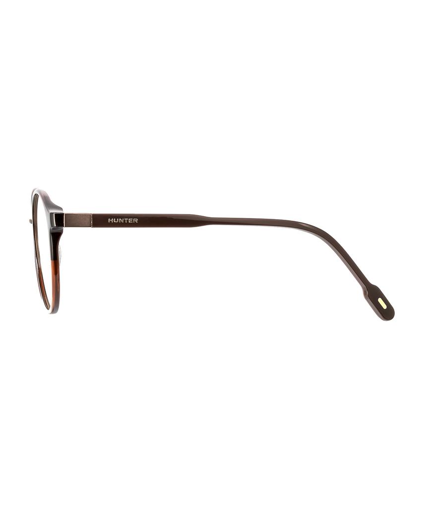 Heonteoaiweeo [Unisex] Round Active Sunglasses - Brown Photochromic Htc31