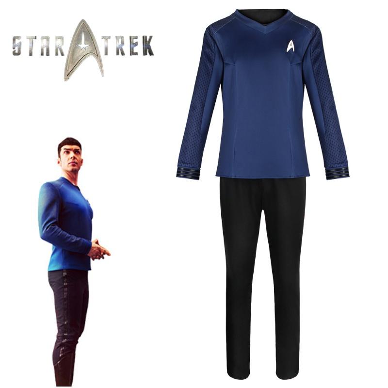Star Trek Strange New Worlds Spock Pike Captain Cosplay Kostüm