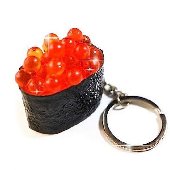Food Sample Keychain Sushi Gift Souvenir Key Bag Interior Goods Fake Kirakira Punpun Maru
