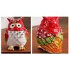 1pc Colorful Rhinestone Owl Jewelry Box, Enamel Mini Box, Exquisite Desktop Ornament Storage Box For Jewelry Storage