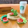 Giant Crocodile Dinosaur Biting Toy - T-Rex Tooth Pulling Game for Stress Relief and Fun Pranks