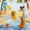 In-Stock Cartoon Eagle Water Gun: Press-Type Handheld Dual Pistols for Kids