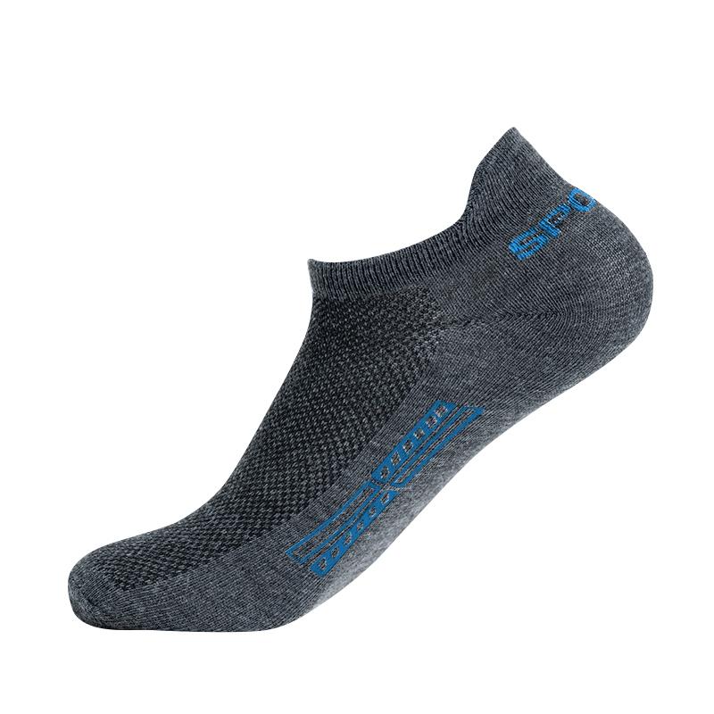 Men's Socks Comfortable Breathable Socks Sports Boat Sock Sweat-absorbent Outdoor Running Socks