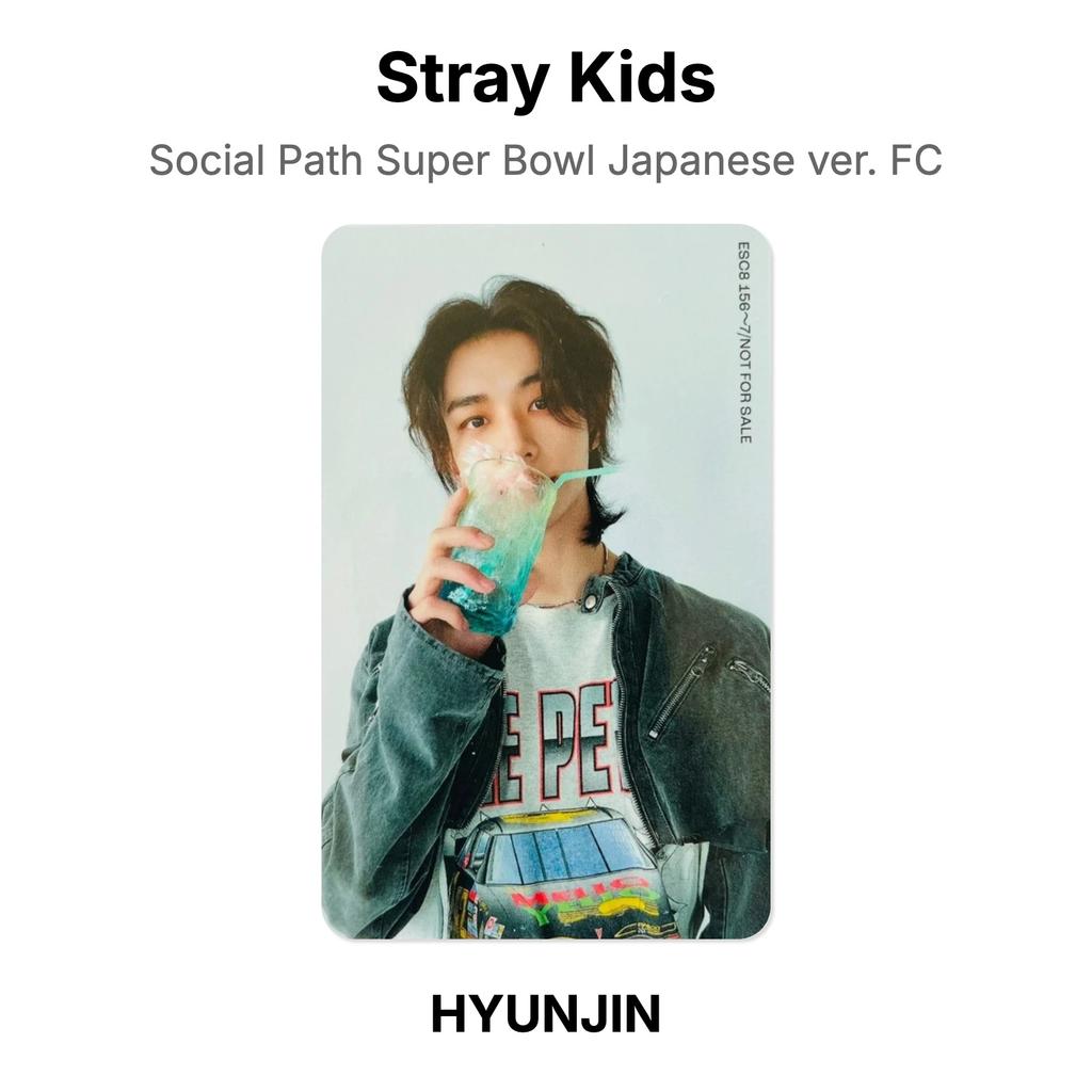 Stray Kids Social Path Super Bowl Japanese ver. FC Official Photocard