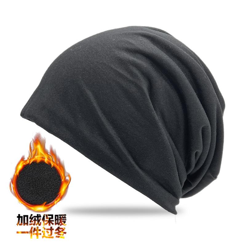 

Зимняя теплая шапка-бини, шапка для послеродового периода, ветрозащитная, защита от холода, защита ушей, велосипедная шапка, двухслойная утолщенная флисовая шапка-капюшон Fleece adult