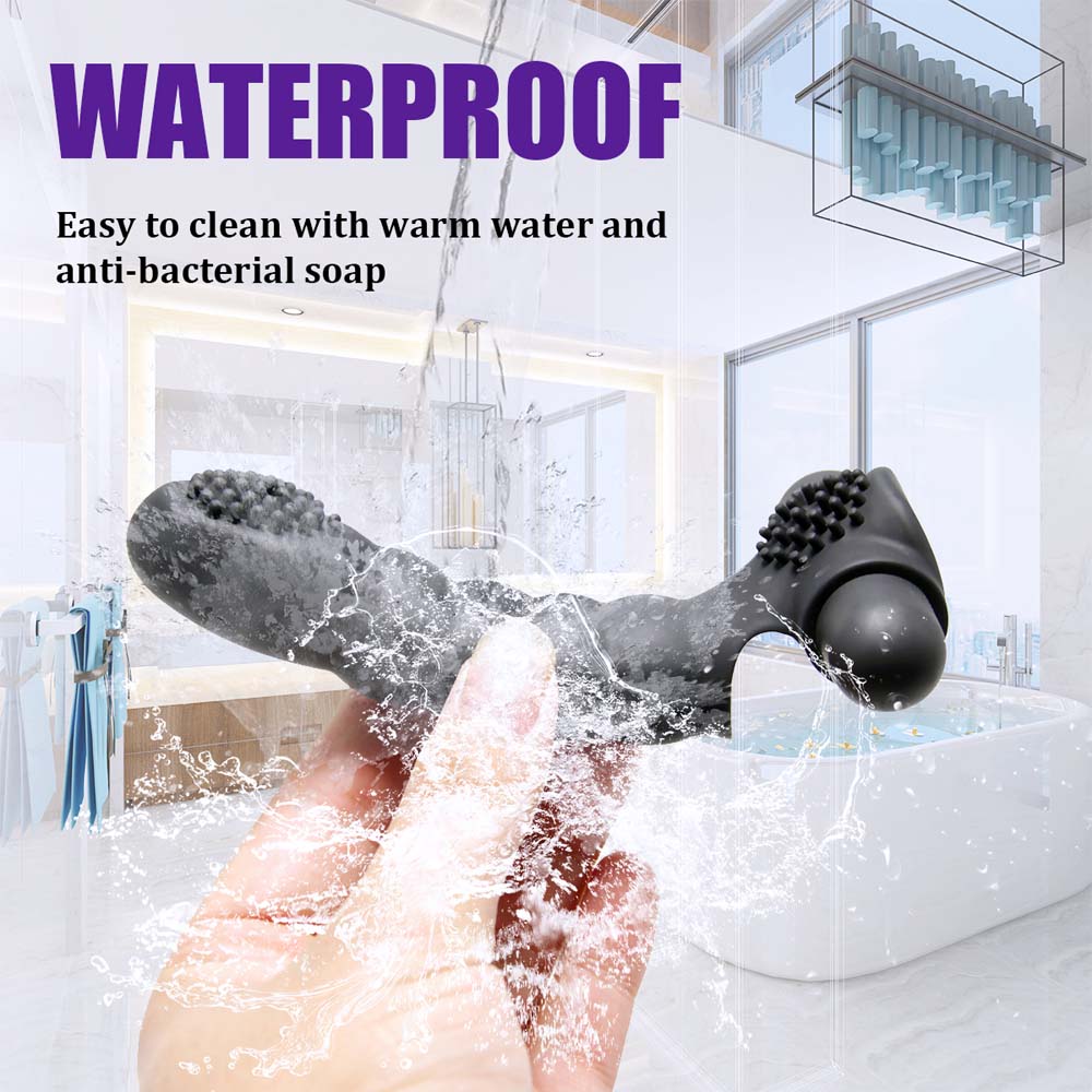 Dildo Vibrator Finger Sleeve G Spot Massage Clitoris Stimulator Sex Toy for Women Female Masturbator Vagina Flirting