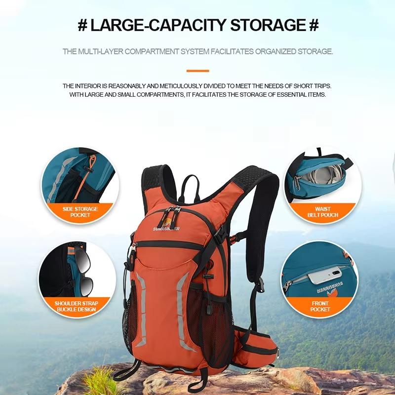 Wasserdichter Atmungsaktiver Outdoor Camping Rucksack Große Kapazität Outdoor Klettertasche Trekking Sporttaschen Rucksack