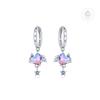barbie Colorful Love Planet, Elegant and Original Ins Style, 925 Silver Synthetic Cubic Zirconia Earrings, Women's Style ZJYES-YS-225