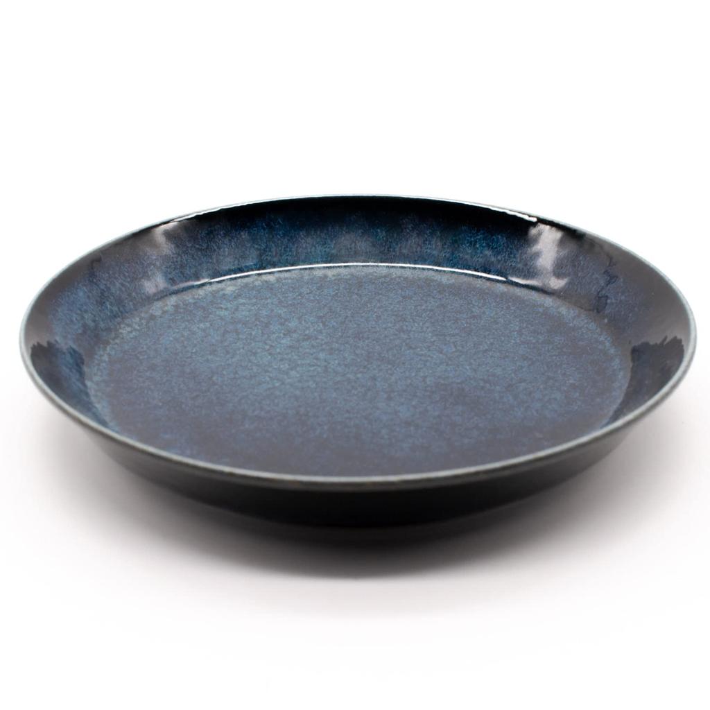 Aito Manufacturing Plate 14cm Medium Plate Stylish Tableware Navy Mino Ware Plate Popular Dishwasher Microwave Safe Made In Japan 517024 "Natural