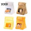 Cozy Habitat for Small Animals Bread Bag Hamster Bed, Plush Warm Cave Hanging Sleeping Nest Hammock, Animal Cage Accessory Gerbil Guinea Pig