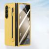 NUOVO per Samsung Galaxy Z Fold 7 6 5 Custodie Premium con S Pen e Supporto per S Pen Colore Solido Protezione Schermo Integrata Copertura Opaca
