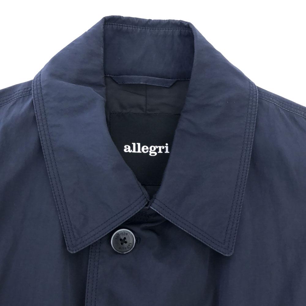 Allegri Sanyo Shokai trench coat 48 Navy Men's Used