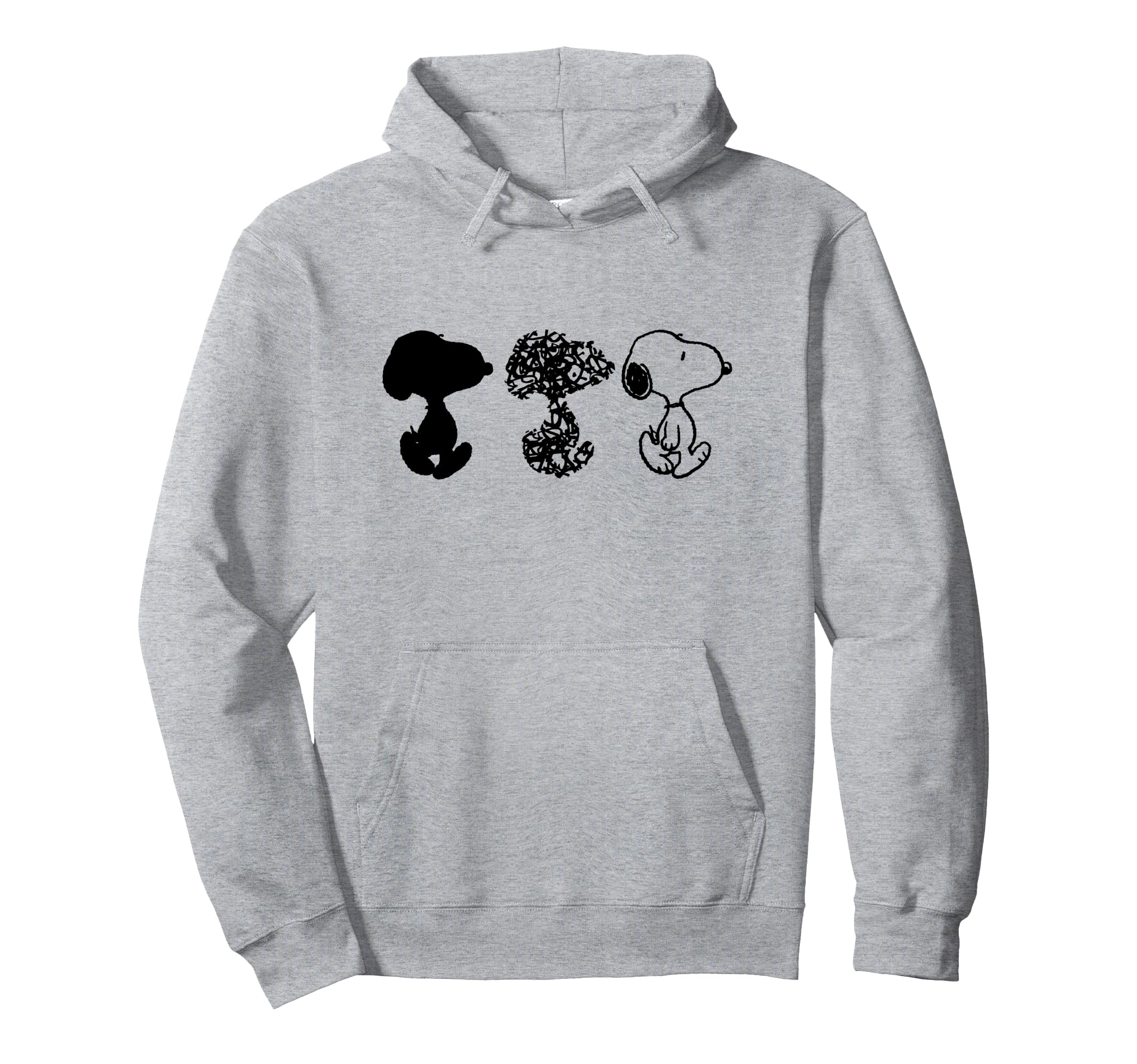 

Peanuts Snoopy Black and White Trio Hoodie