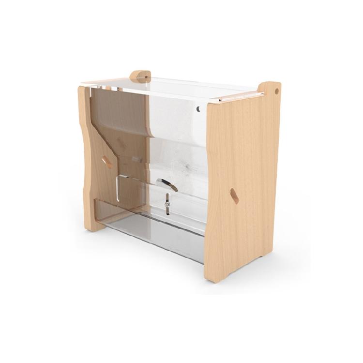 Parakeet Food Dispenser No Mess Bird Feeder for Cage Feeding for Small Parrots S
