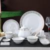 Customizable European Style Ceramic Dinnerware Set