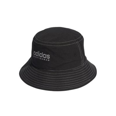 adidas Cotton Bucket Hats Unisex Black Adidas HY4318