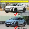 Mudflaps Splash Guards Splash Guards Fender MudFlaps Front Rear Car Accessories 4pcs Mudguards for Changan UNI-T UNIT 2020-2023