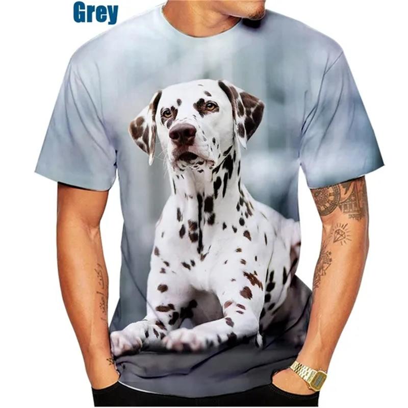 Beautiful Dalmatians 3D Printed T-Shirt Dalmatians Fashion Men Women's Personality Hip Hop Casual T Shirt Male Streetwear Tops