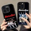 S-STATUS QUO Handyhülle Für IPhone 17 16 15 13 11 12 14 Pro Max Plus Silikon Hülle Schale