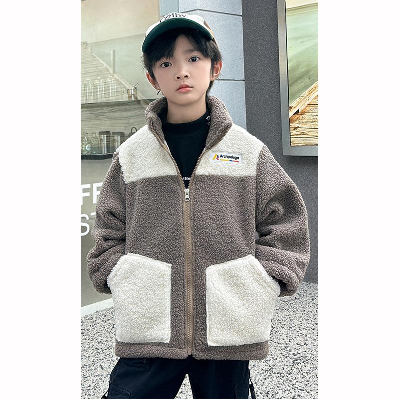 Warm Jackets Girls Children Autumn Winter Outerwear Kids Velvet Coats Teenager Fashion Padded