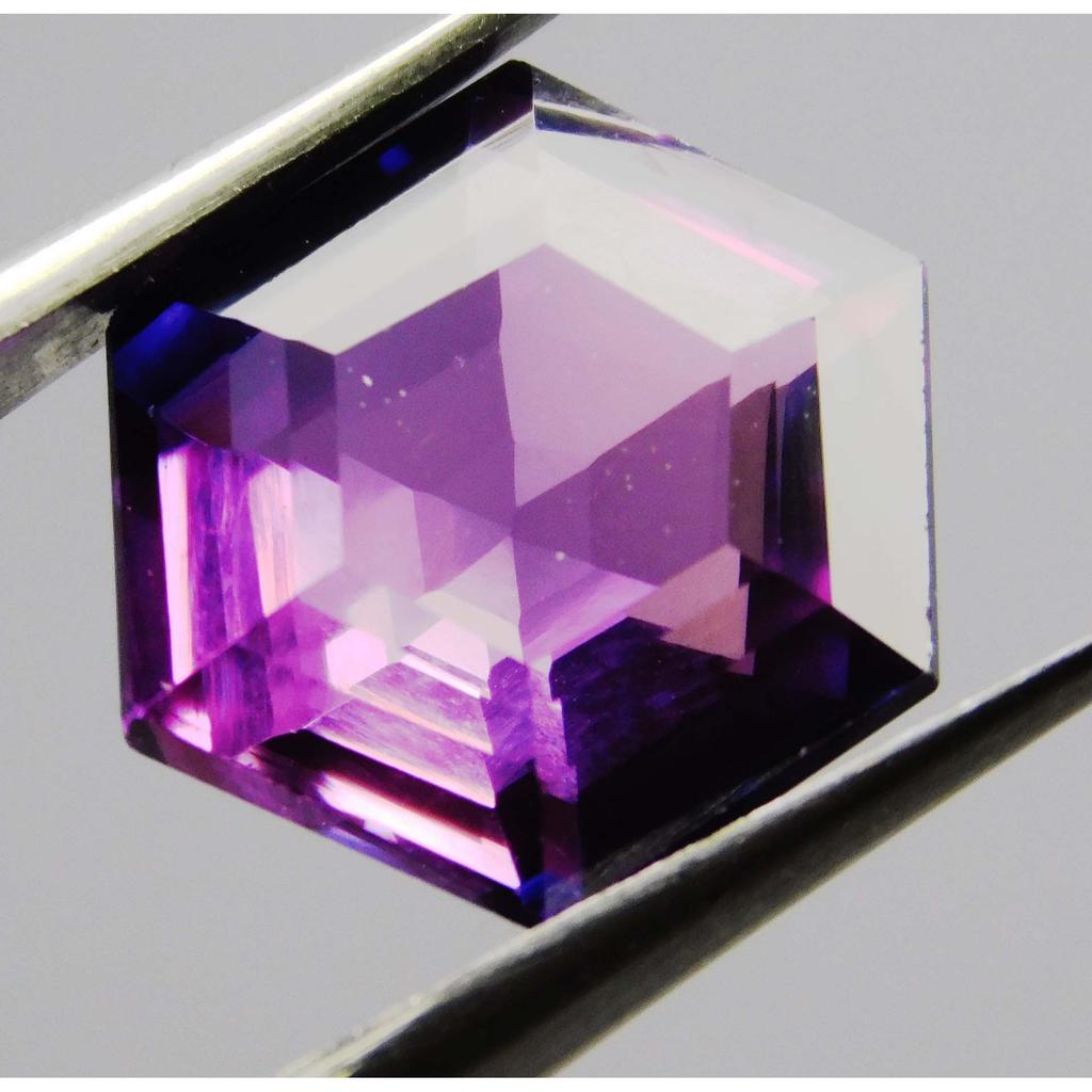 Natural Purple Tanzanite 6.85 Ct Fancy Cut CERTIFIED Pendant Size Loose Gemstone A-3845