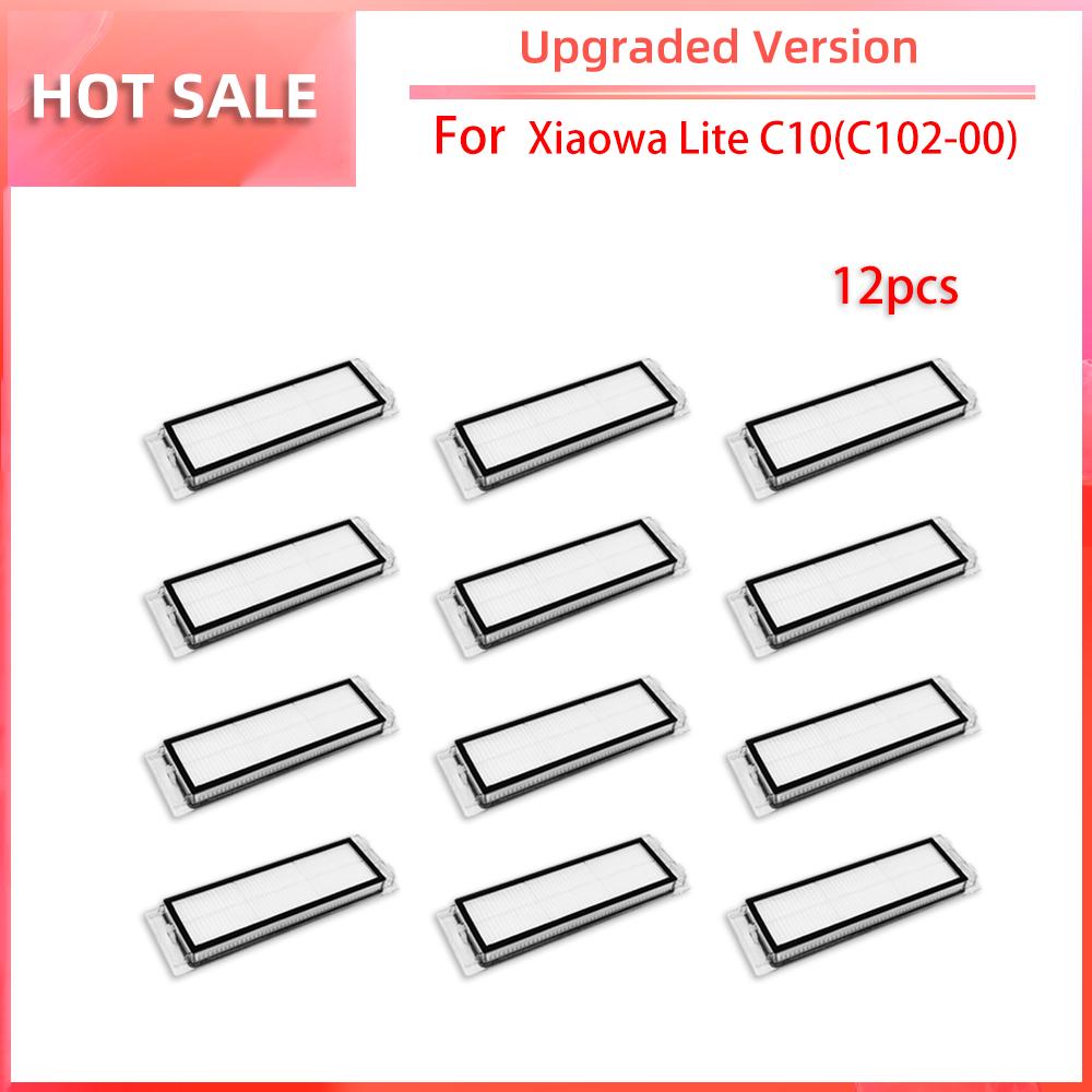 Compatible for Xiaomi Xiaowa Lite C10 / C102-00 Robot Vacuum Replacement Spare Parts Accessories Main Side Brush HEPA Filter