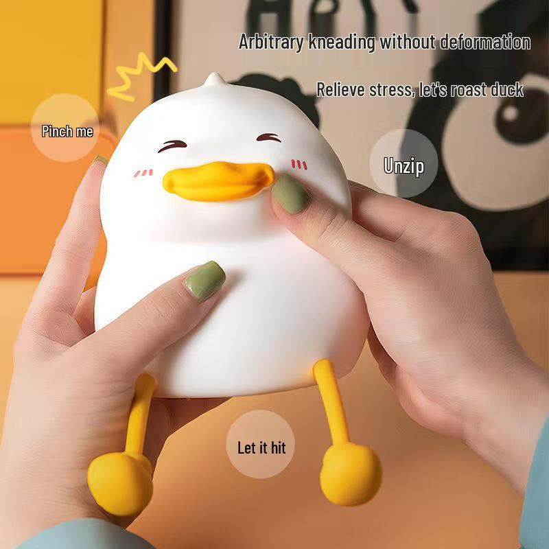 Silicone Pat Light: Holiday Party Table Lamp & Nightlight Ornament