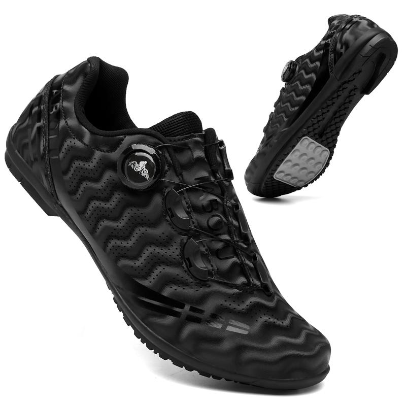 Vendita calda Scarpe da MTB Ciclismo Speed Sneakers Stivali da ciclismo da uomo Flat Road Scarpe da ciclismo Pedali a clip Spd Mountain Bike Sneakers