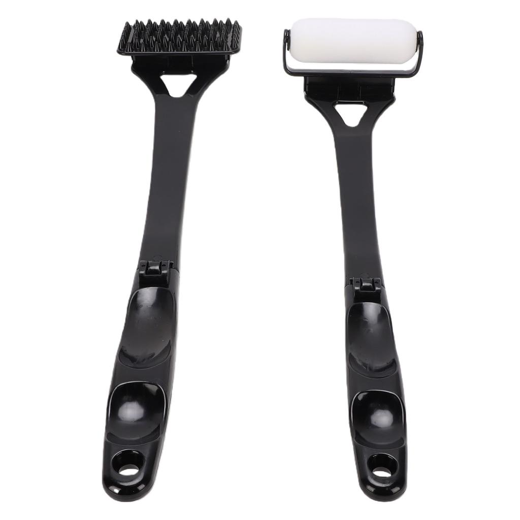 Lotion Applicator for Back Foldable Non Slip Grip     Roller Reusable with Scratcher