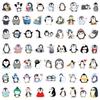 60 New Styles of Cute Penguin Animal Graffiti Stickers Notebook Suitcase Decorative Waterproof Stickers