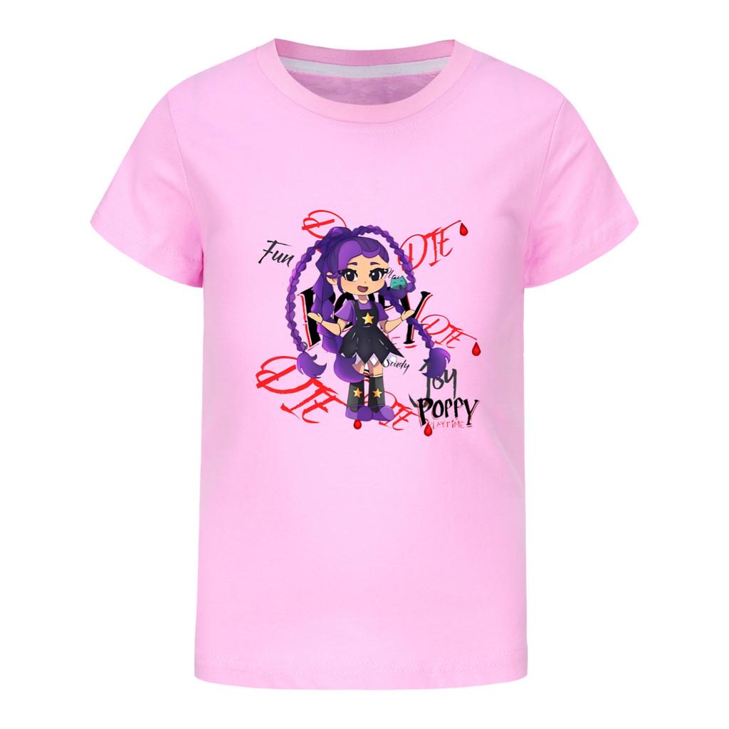 5593 Cute Girls Lily Lovebraids Print Short Sleeves T-Shirt