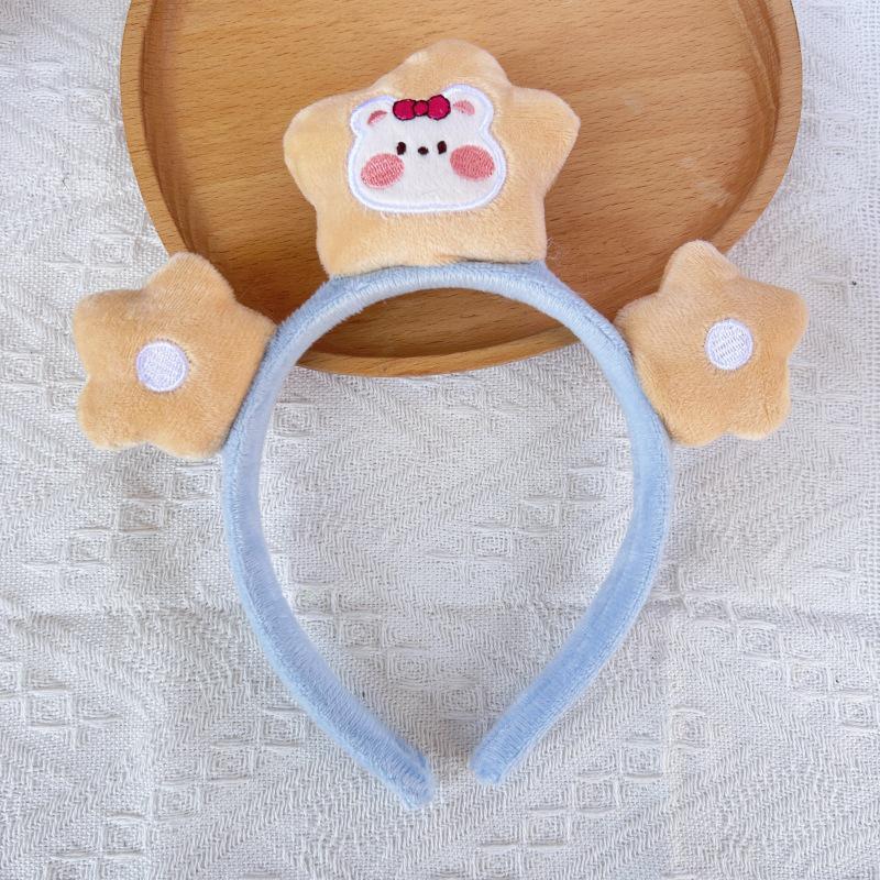 Adorable 2024 Cartoon Hair Tie & Plush Headband Set for Women - Cute Hair Accessories & Gift