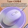 Cute, Rechargeable Wireless Mouse [multi-connectivity, 2.4GHz & Bluetooth], Quiet, Lightweight, Portable, 80012001600 DPI, Compatible with Laptops,