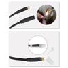 Rubber + Metal Extension Cable Waterproof Conversion Line