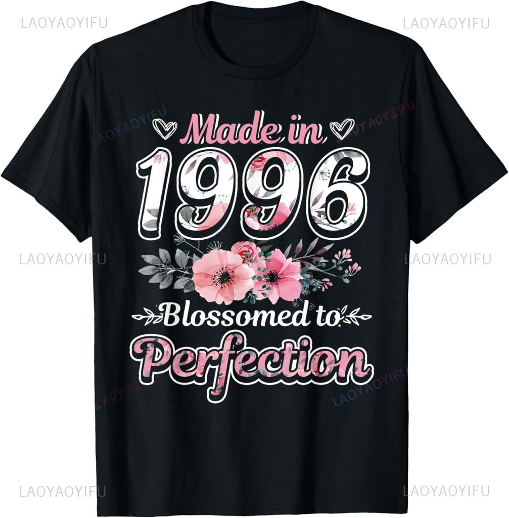 Level 29 Unlocked Awesome Since 1996 29th Birthday Gamer TShirt Unisex Summer Streetwear Tops Couple Camisas