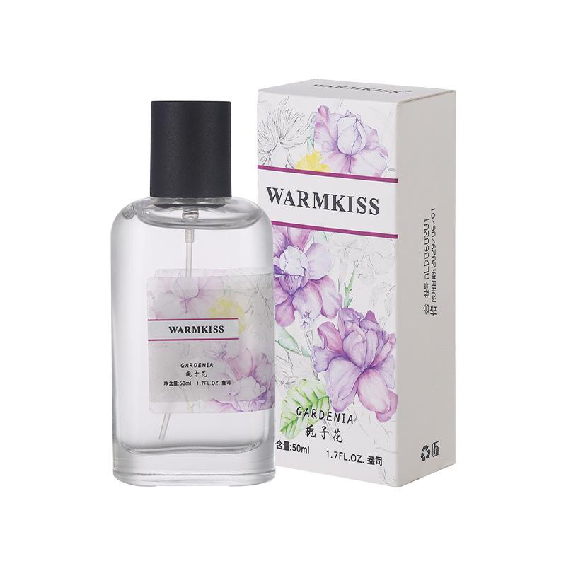 WARMKISS perfume floral and fruity fragrance fresh and light fragrance lasting green tea gardenia apple violet niche fragrance