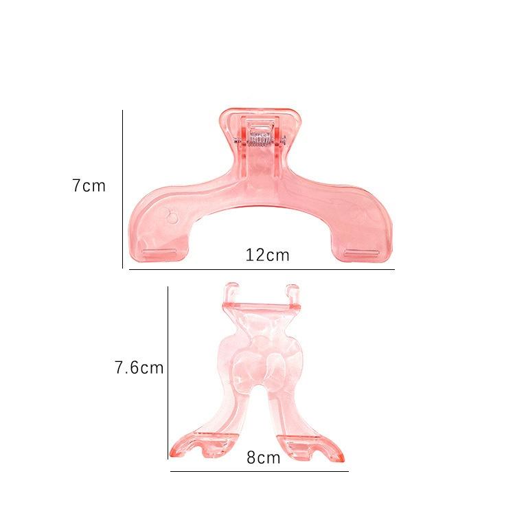 Plastic Transparent Book Page Holder Clip Stand Multifunctional Reading for Students Office Workers Bedside 2/3PCS
