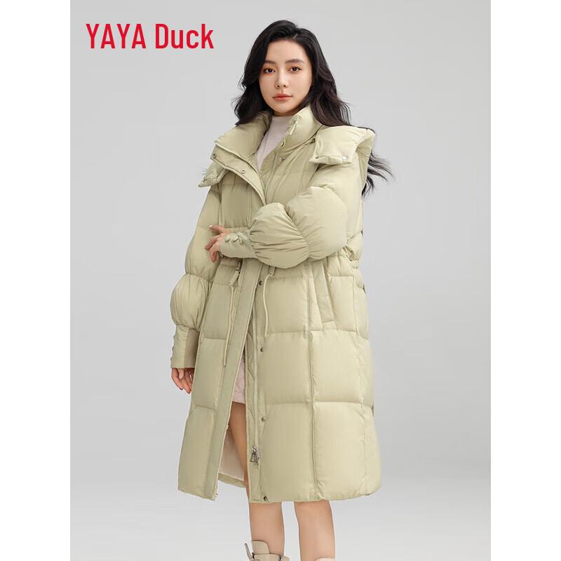 YAYA Women s Long Slimming Down Jacket