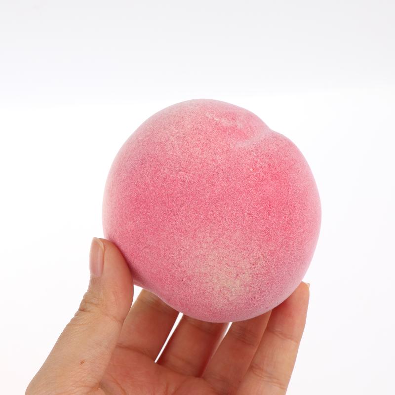 5Pcs 7Cm Artificial Peach Home Kitchen Decoration Fake Fruits Festive Party Supplies Simulation Ornament Pography Props