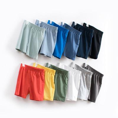 27kids Kinder-Shorts in einfarbiger Farbe für kleine und mittelgroße Jungen