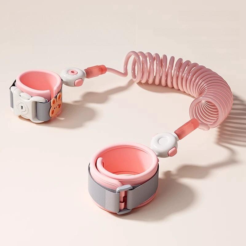 Детский браслет для предотвращения потери;Ключевой замок с тросом защиты от сброса;Детский поводок-антипотеря при выходе на прогулку, пружинный поводок 2M