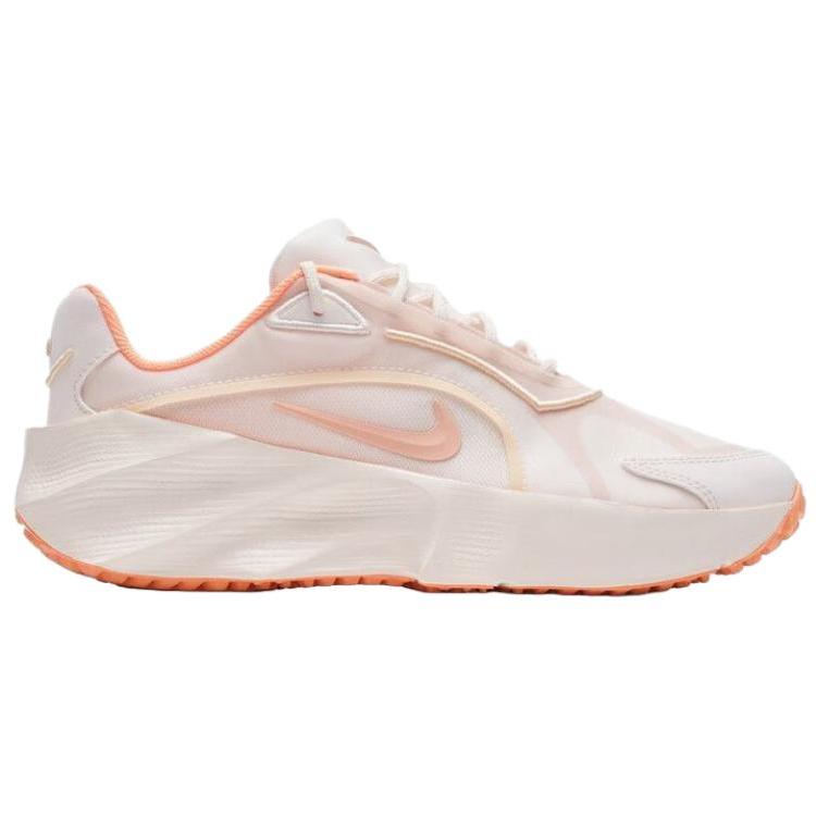 Nike Aura Cushioning Breathable Abrasion Resistant Low top Casual Shoes Women's Pink White HQ7025-104
