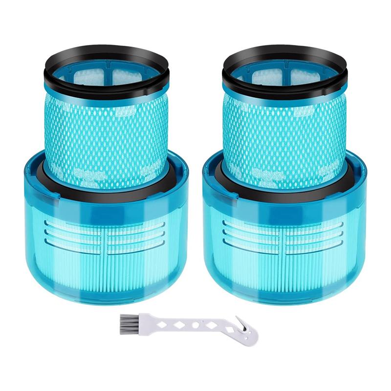 B69A 2 Pack Filter Replacement Accessories For Dyson V15 Detect, V15 Detect +, V11 Torque Drive, V11 Animal, SV14 Cordless Stick