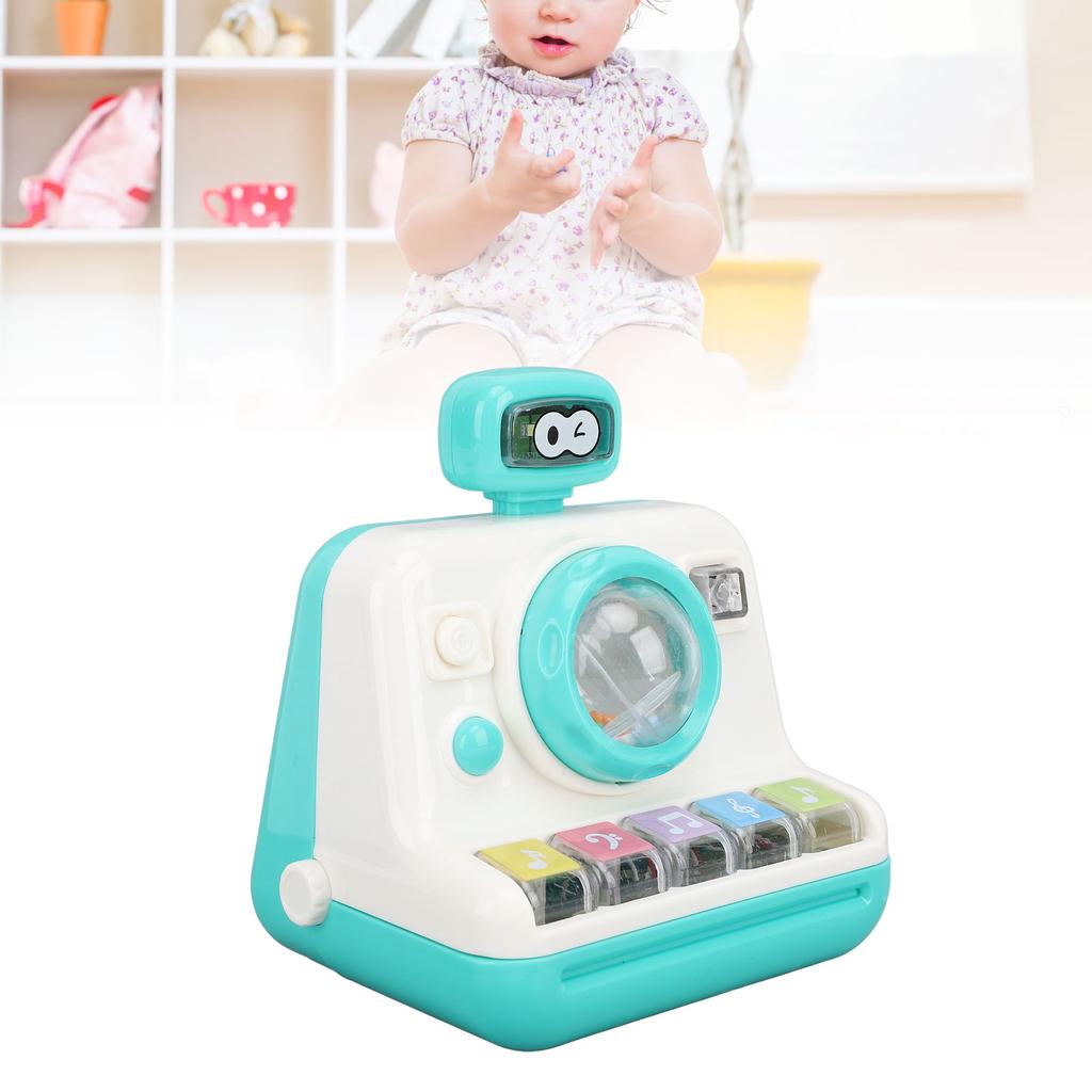 Puzzle Enlightenment Camera Finger Piano Rly Education Toy Baby Puzzle Toy for Hand Eye Coordination Development