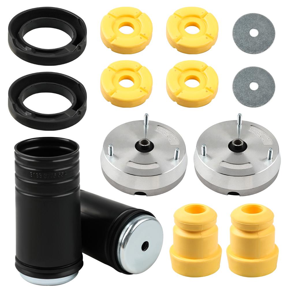 31336776554 31336771892 Supporti Superiori Ammortizzatore Anteriore Supporto Superiore Inferiore Tappo Paracolpi Adatto per BMW X5 E70 X6 E72 31336776391 31336857001